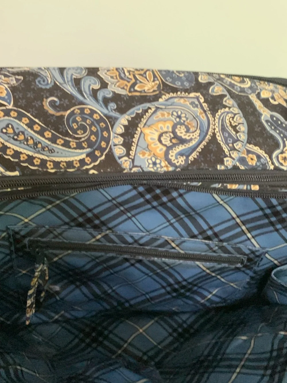 Vera Bradley Blue Paisley Pet Carrier Set